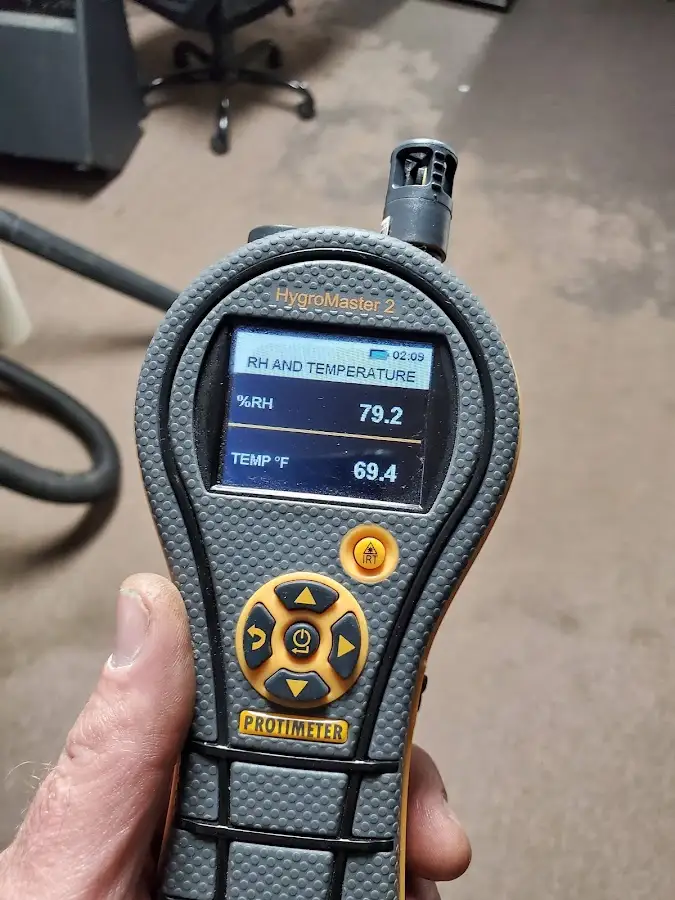 Moisture meter humidity assessment for Fire & Smoke Damage Restoration in North Logan